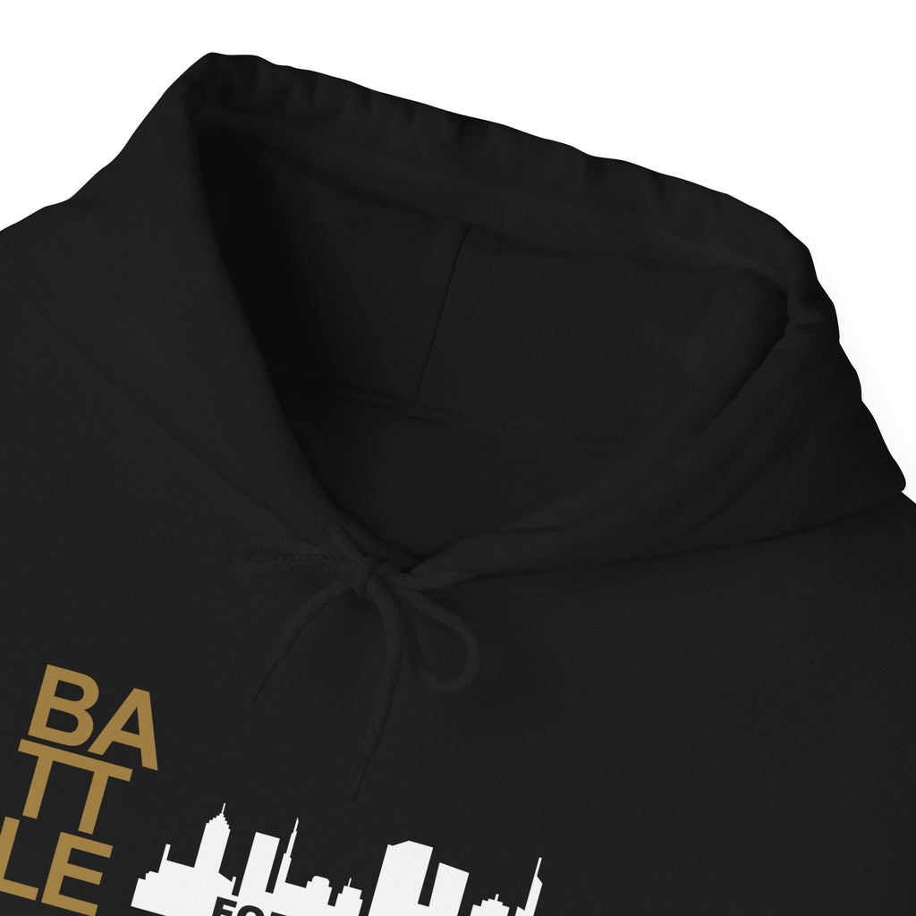 Hoodie — "Battle for the City" Arch Logo Pullover (EST 2023)