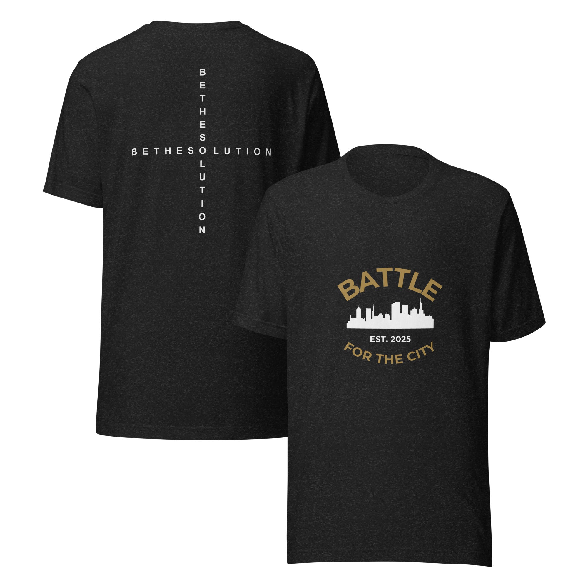 Battle for the City Unisex t-shirt (Black)